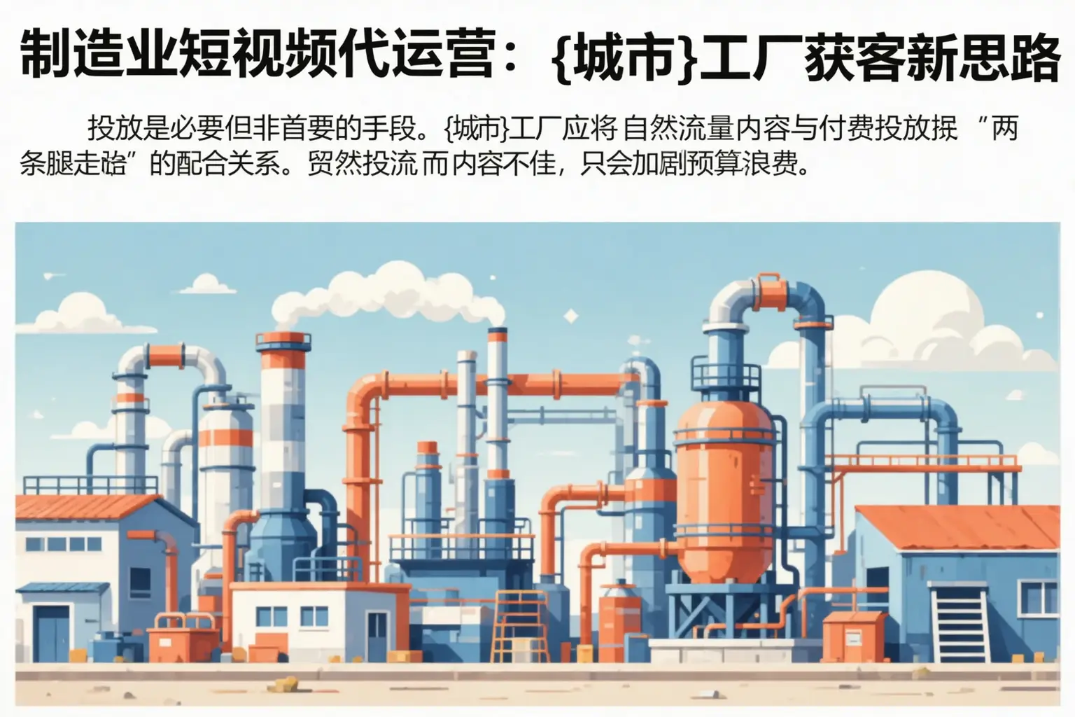 制造业短视频代运营:屏南工厂获客新思路
